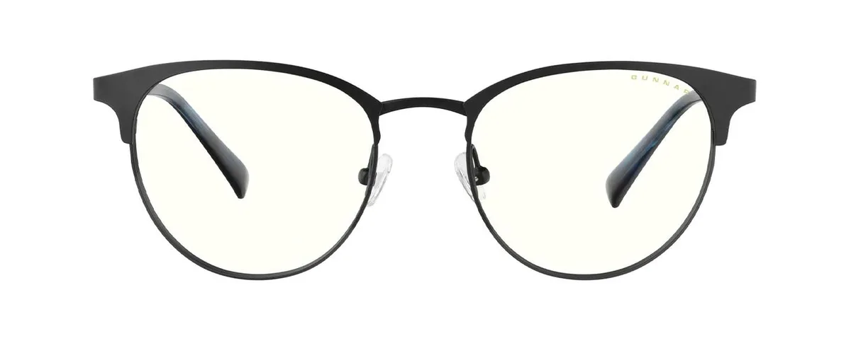 Gunnar Optiks, LLC. Gunnar Apex computer glass Onyx/Navy Clear 35% blue light 11509 — product photo