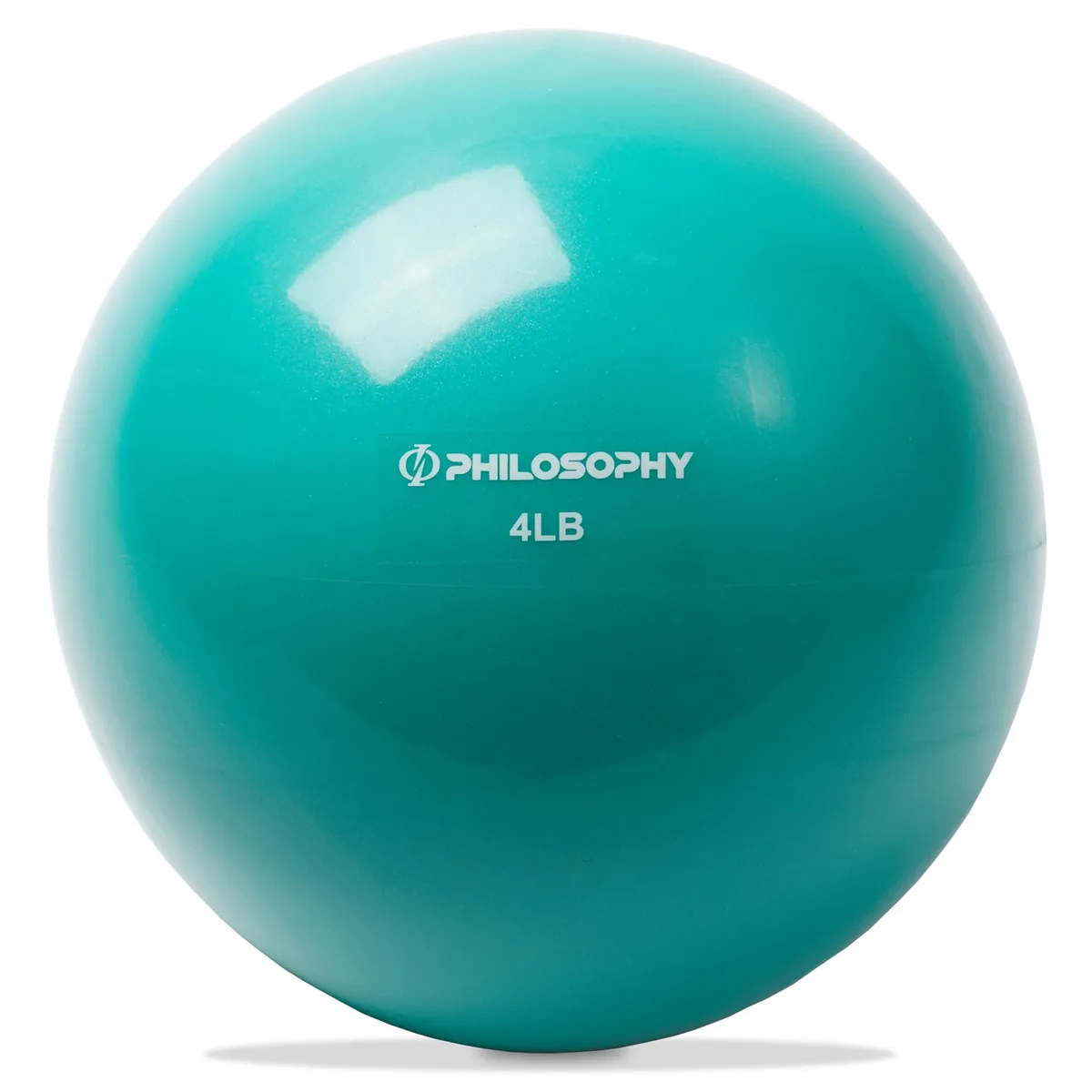 Philosophy Gym Philosophy Gym Toning Ball 4 lbs Teal — product photo