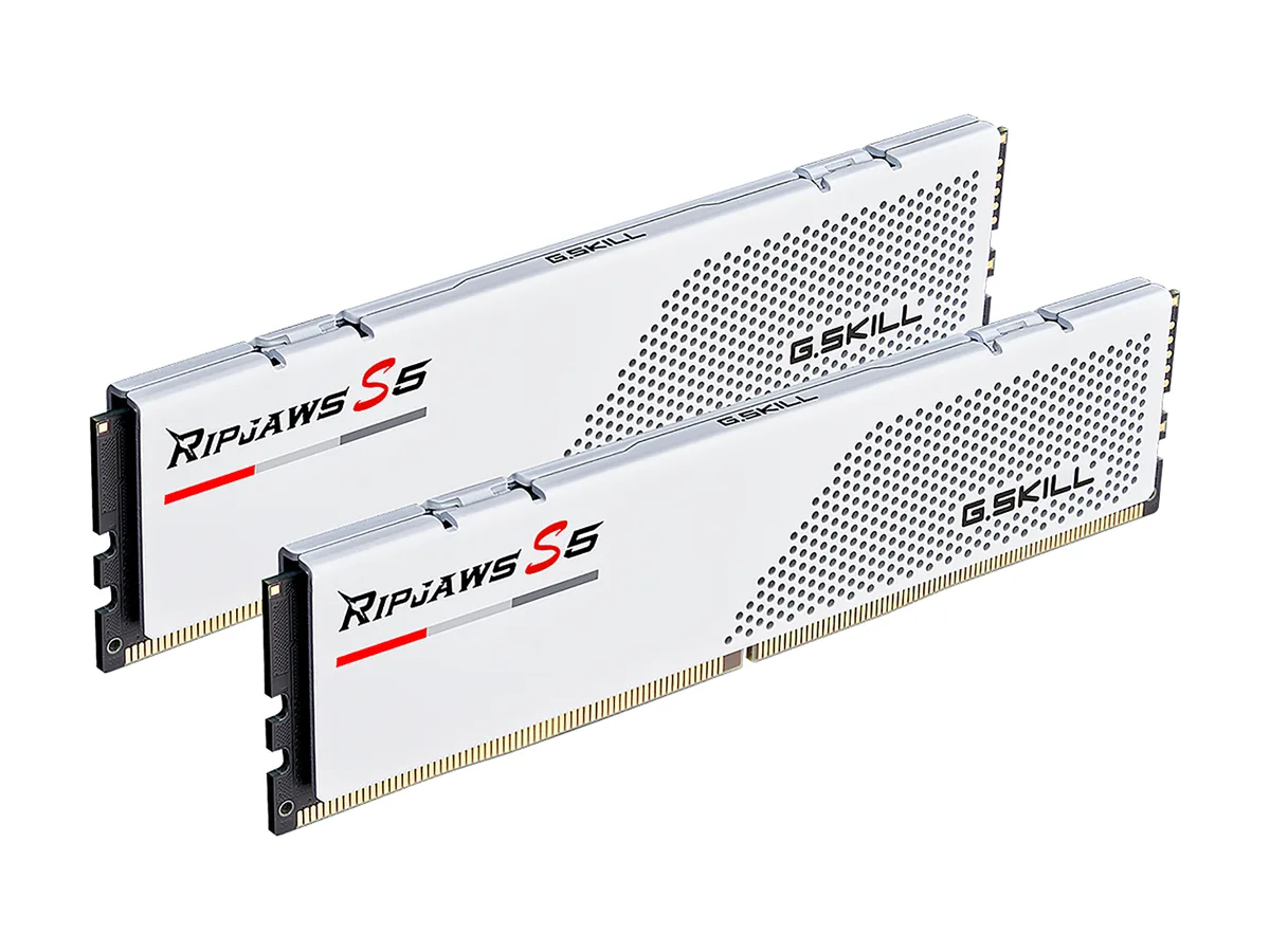 G.SKILL G.SKILL F5-5600J3636D32GX2-RS5W Ripjaws S5 64GB (2 x 32GB) DDR5 5600 desktop RAM — product photo