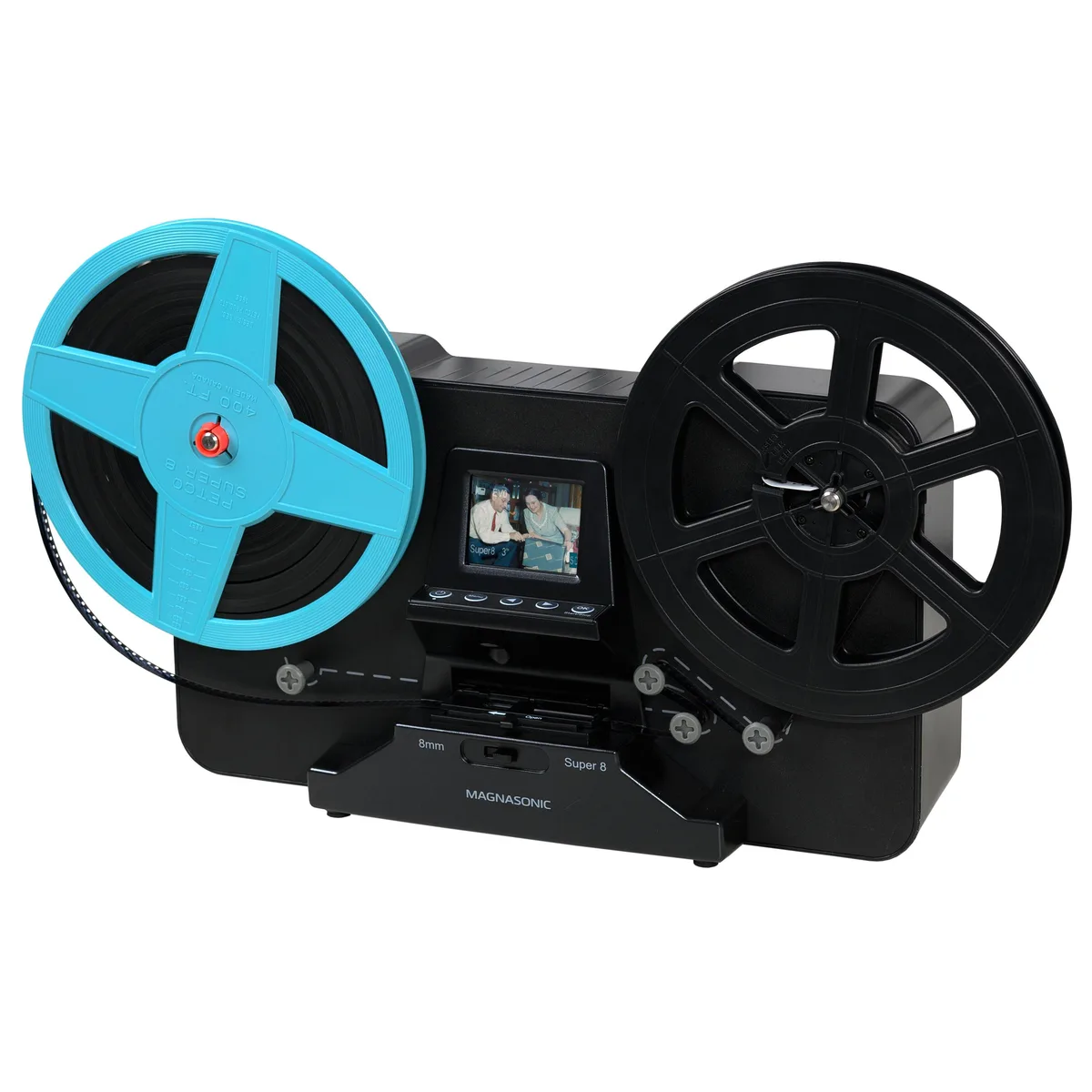 MAGNASONIC MAGNASONIC FS81 Super 8/8mm Film Scanner 2.3" LCD — product photo
