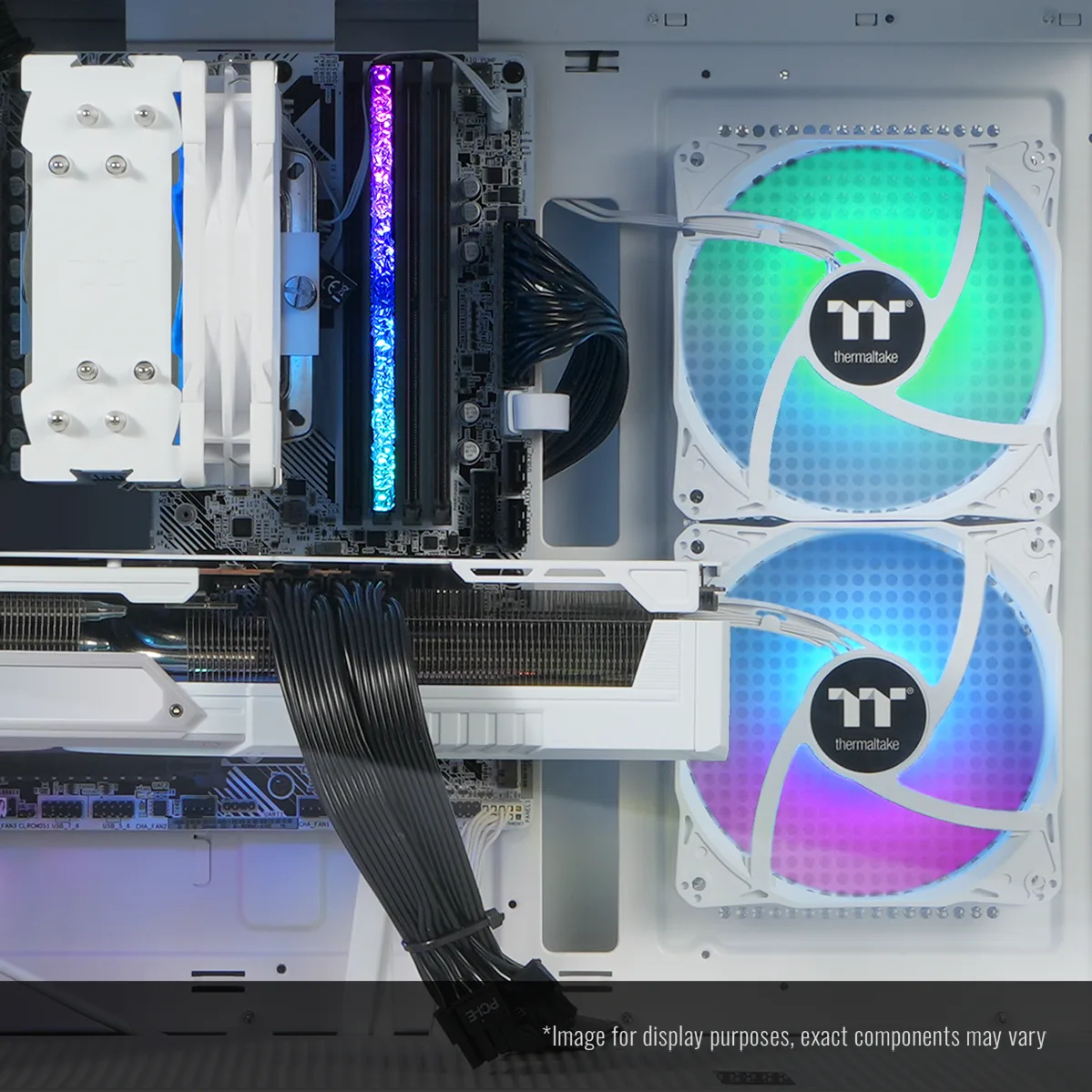 Thermaltake Thermaltake N27S-B850-97X-LCS gaming PC Ryzen 7 8700F Radeon RX 9070 XT 16GB 16GB DDR5 1TB — product photo