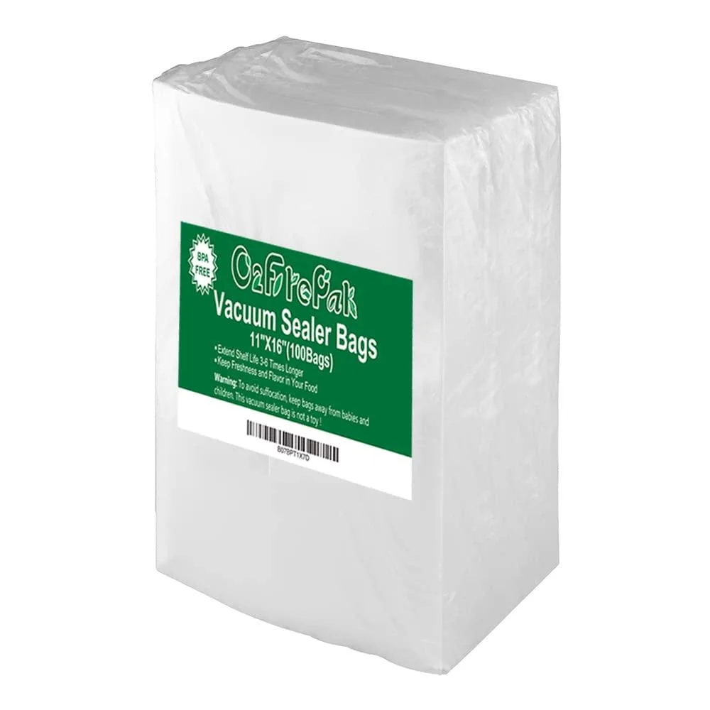  O2frepak 11" x 16" Vacuum Sealer Bags 100 Count — product photo