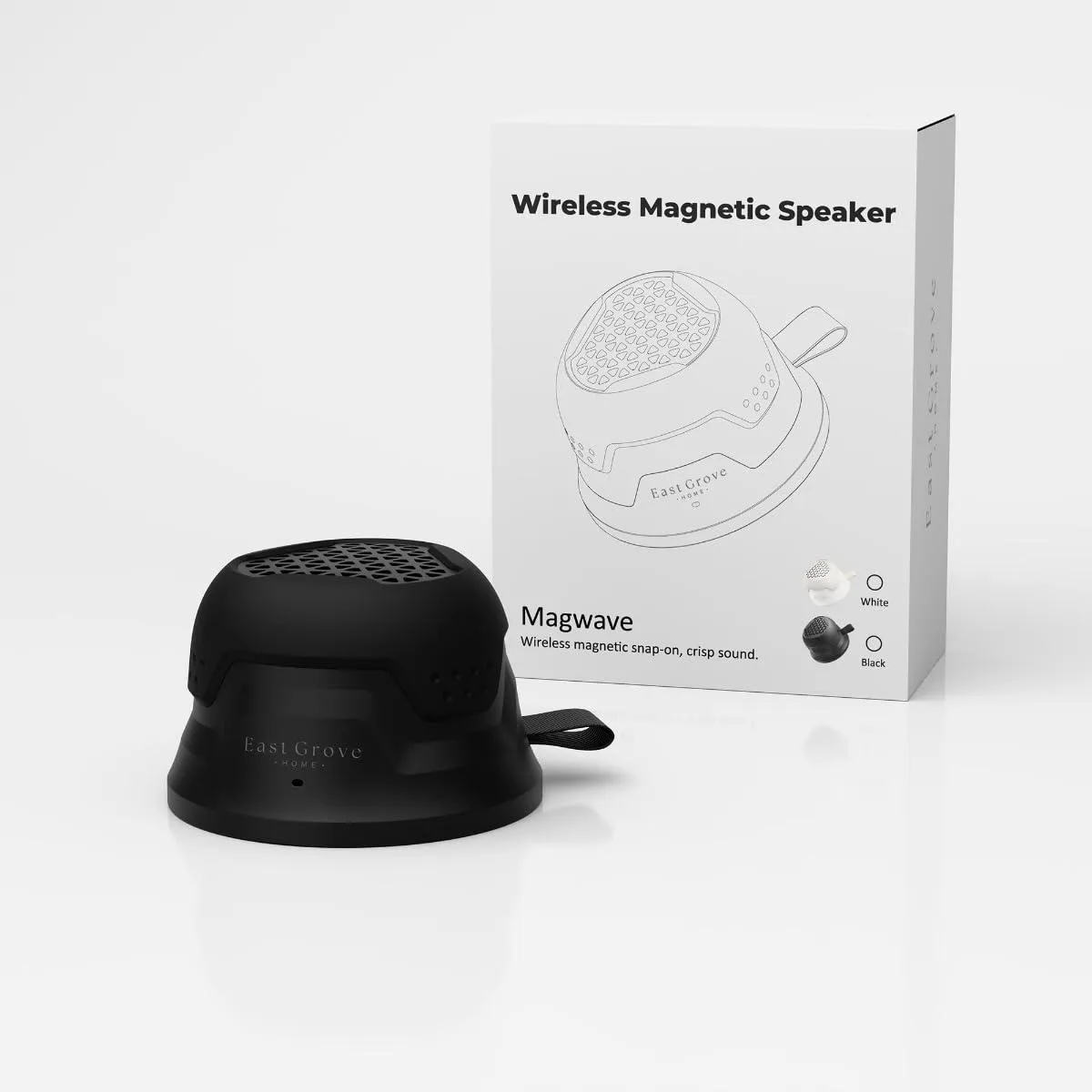 East Grove Home MagTek E-SK-012502-BK Portable Speaker Black — product photo