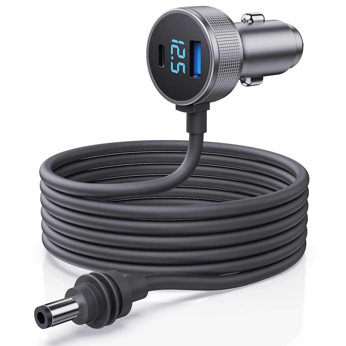 Vostolobo Team8-01 Starlink Mini Car Charger 12V-48V 10ft Gray — product photo