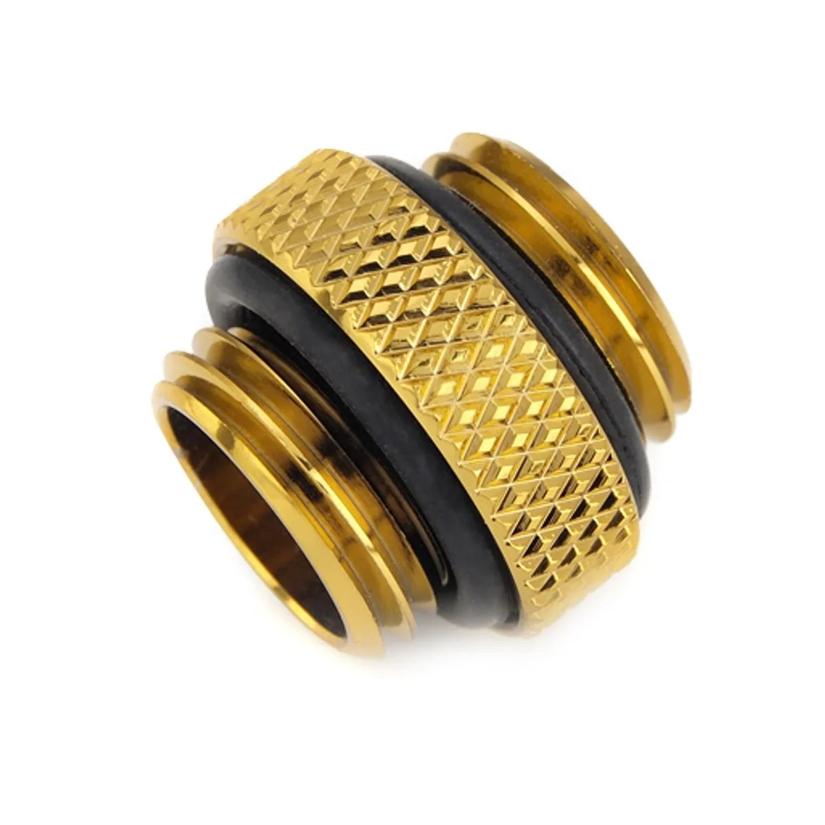 Bitspower Bitspower BP-TBWP-C42 G1/4" Male-to-Male Fitting True Brass — product photo