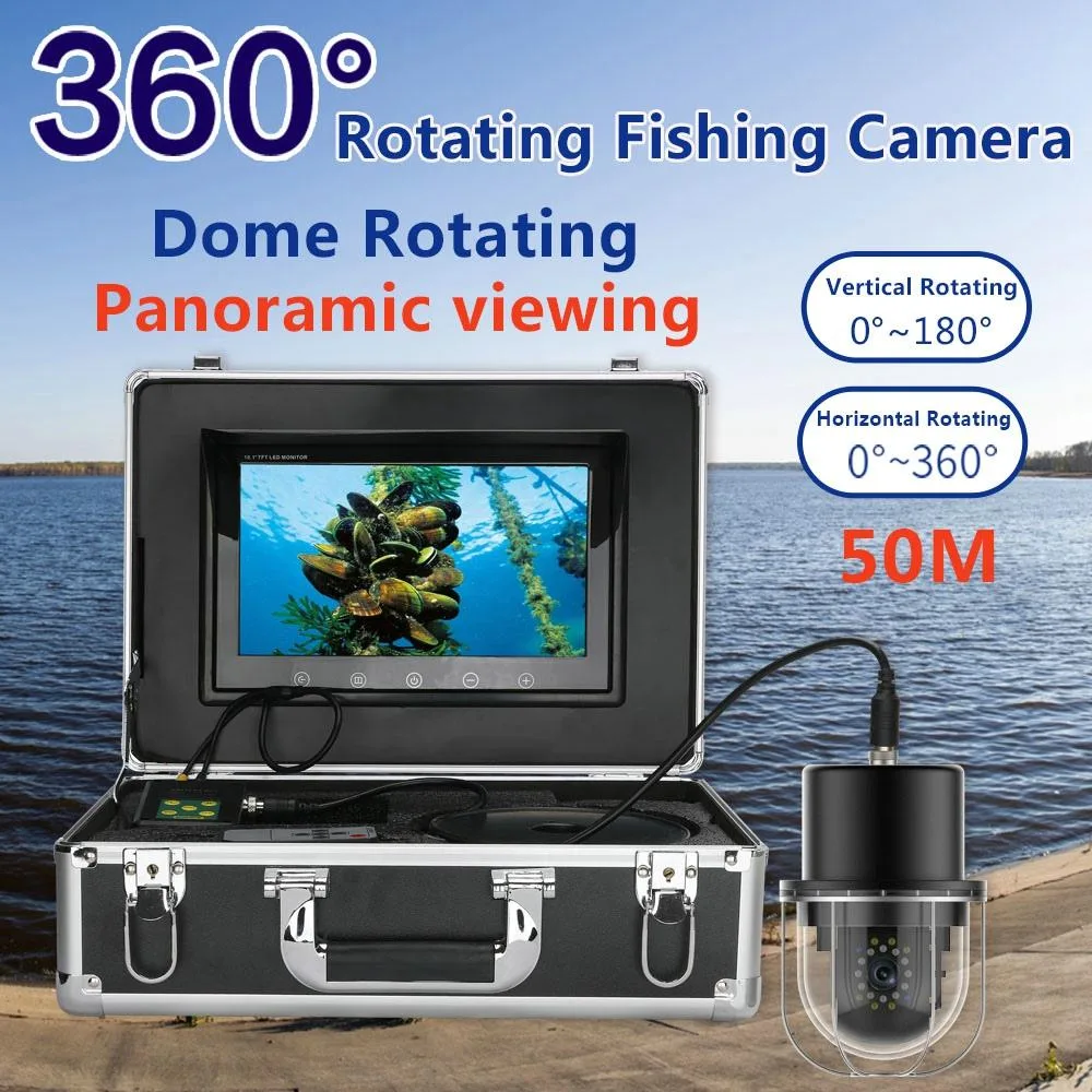 China Bks China Bks underwater analog camera 50m cable 20 LEDs 360° rotation IP68 — product photo