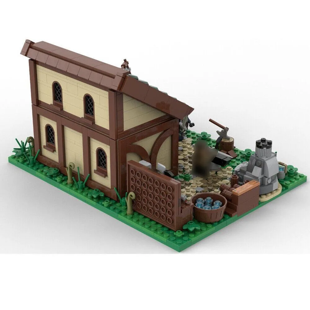 ZITIANYOUBUILD ZITIANYOUBUILD MOC-150325 Medieval House 1041 Parts — product photo