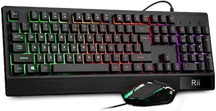 TAURKENAM TAURKENAM RK400 Gaming Keyboard and Mouse Combo 104 Keys RGB — product photo