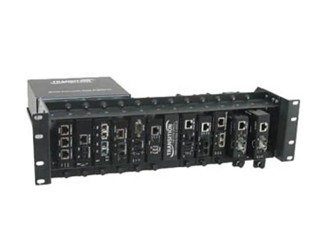 Transition Networks Transition Networks E-MCR-05-NA 12-Slot Media Converter Chassis — product photo