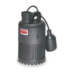 Dayton Dayton 3YU66 1/4 HP Submersible Sump Pump 115V Tether Float — product photo