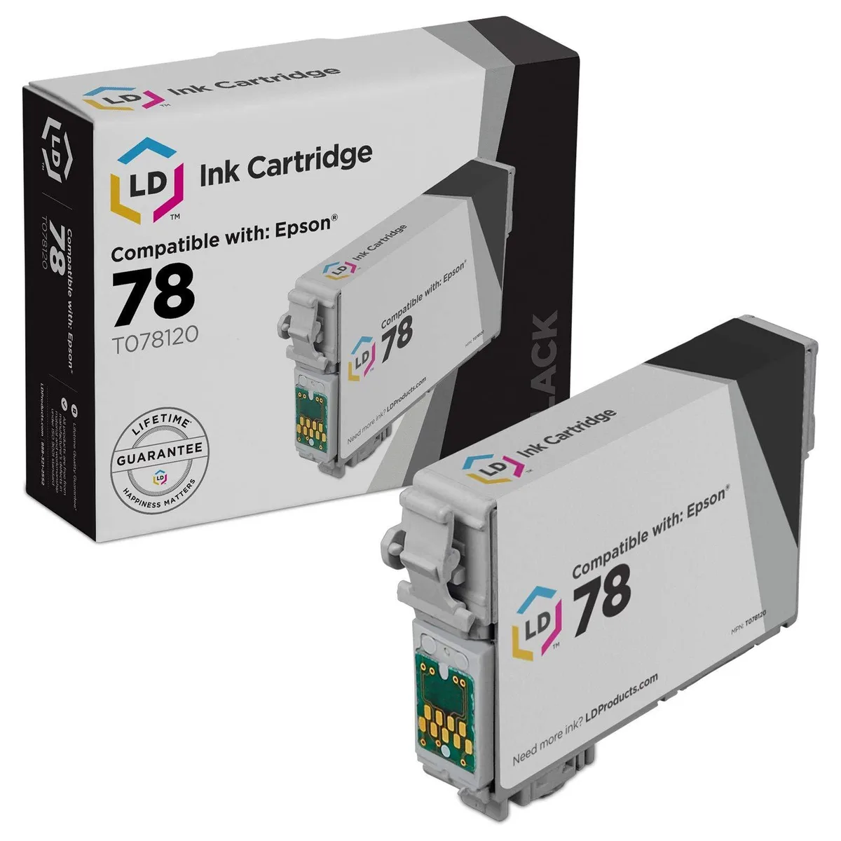 LD Products LD Products Epson 78 T078120 Black Ink Cartridge — product photo