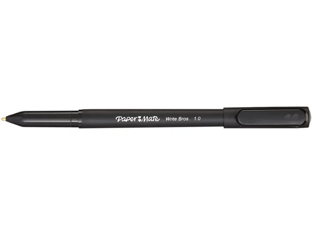 Paper Mate Paper Mate 3331131C Write Bros. Ballpoint Pen Medium 1mm Black Dozen — product photo