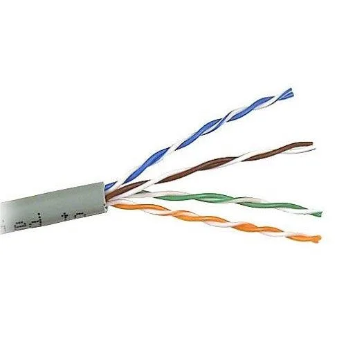 Belkin Belkin A7L704-1000-WHT network ethernet cable Cat 6 1000 ft White — product photo