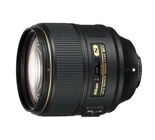 Nikon Inc Nikon AF-S FX NIKKOR 105mm f/1.4E ED Lens camera kit — product photo