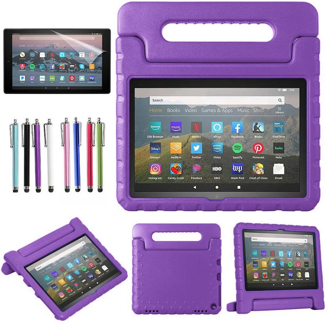 anicestore anicestore laptop case for Amazon Fire 7 12th Gen 2022 Purple — product photo
