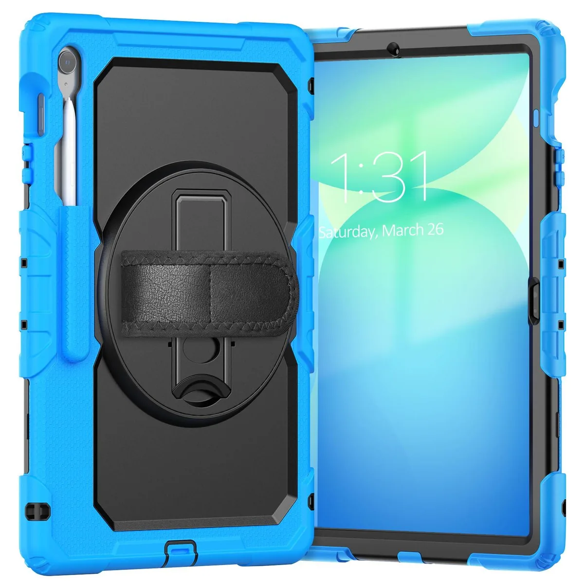 Timoom Timoom SM-X620 Heavy Duty Case for Samsung Galaxy Tab S10 FE+ 13.1" 2025 Light Blue accessory — product photo