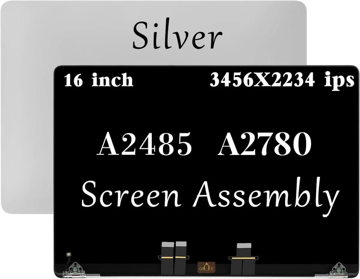 NUOLAISUN NUOLAISUN A2485 A2780 A2991 EMC 3651 661-21968 661-21969 LCD Display Assembly (Silver) — product photo