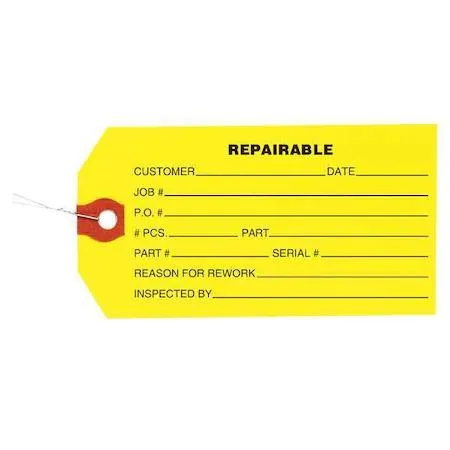 Zoro Select Zoro Select 1HAB1 Paper Tag 2 3/8 x 4 3/4 in 1000 PK — product photo