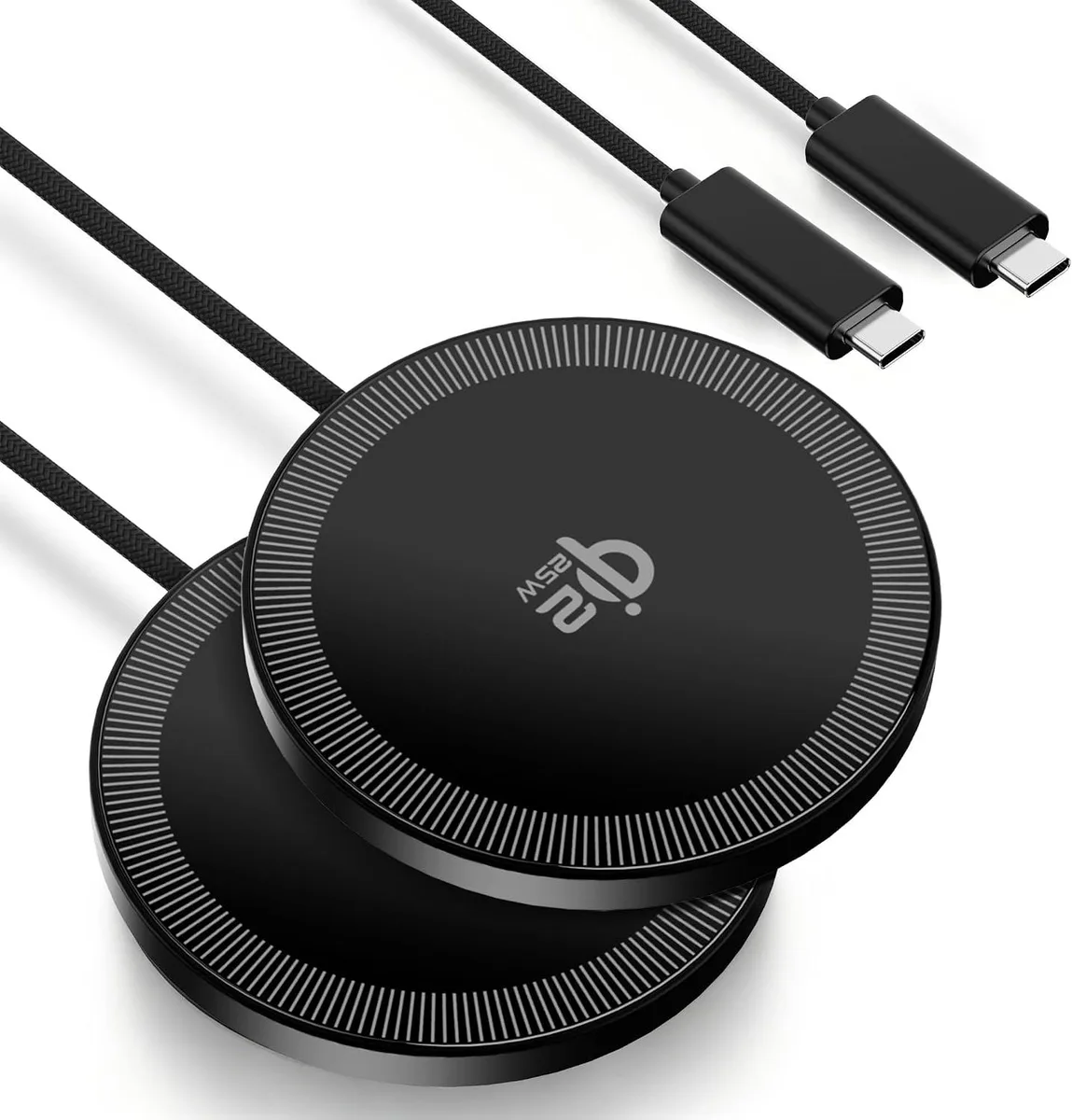 Luisport Luisport Qi2.2 25W Magnetic Wireless Charger Black — product photo