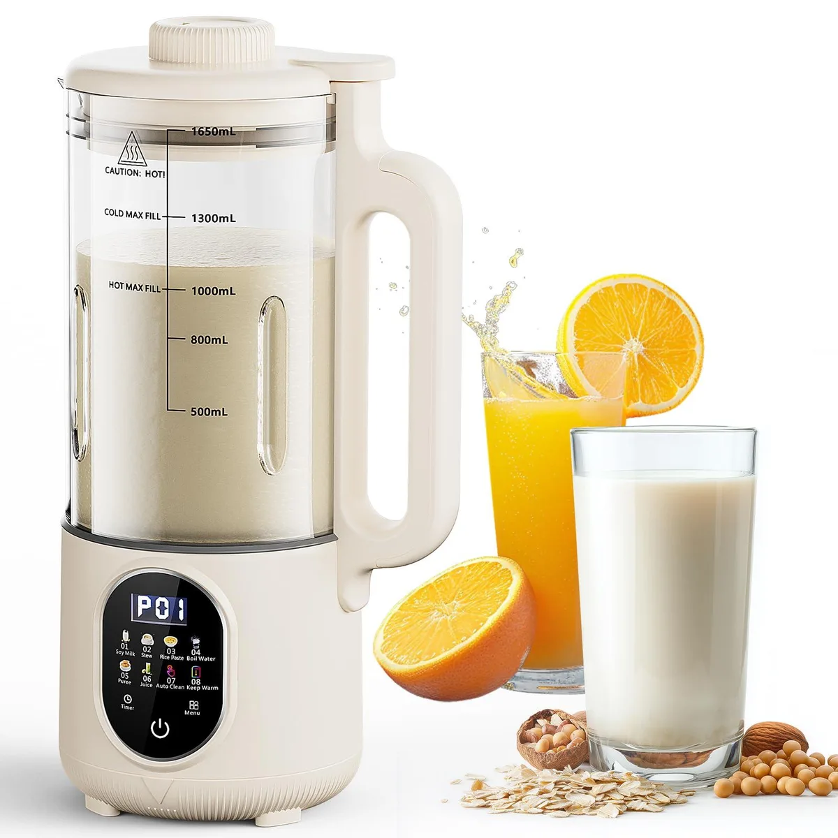 WitLion HX-DJ06 55oz 10-in-1 food processor — product photo