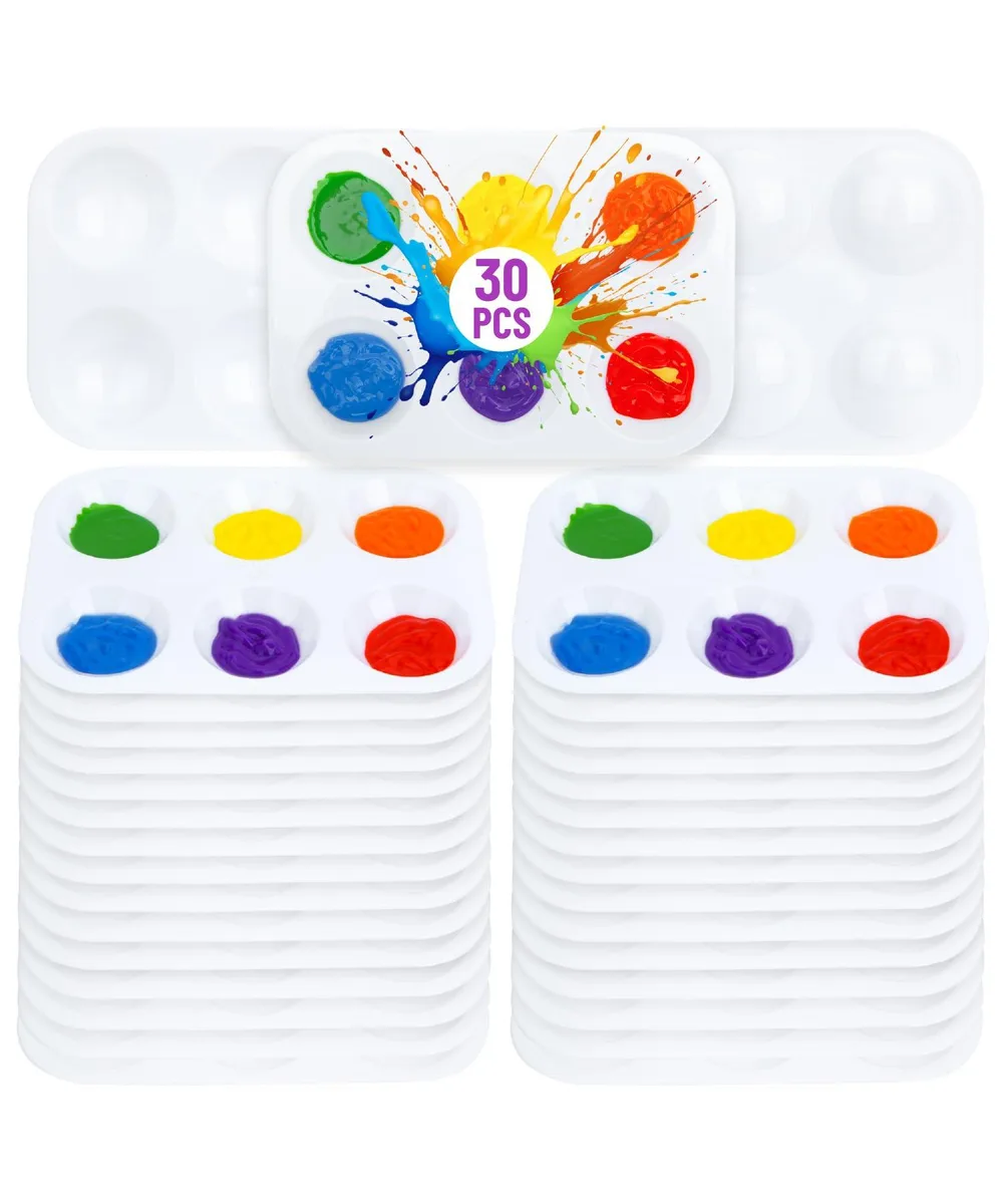Avery SCVE030M523MS craft painting 30 pack 6 wells 12 colors .23 lb — product photo