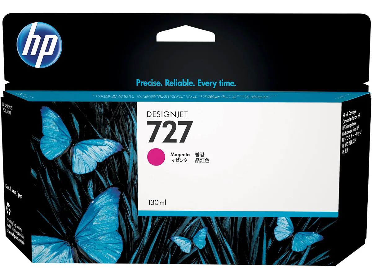 HP HP 727 B3P20A Magenta Ink Cartridge 130 ml — product photo