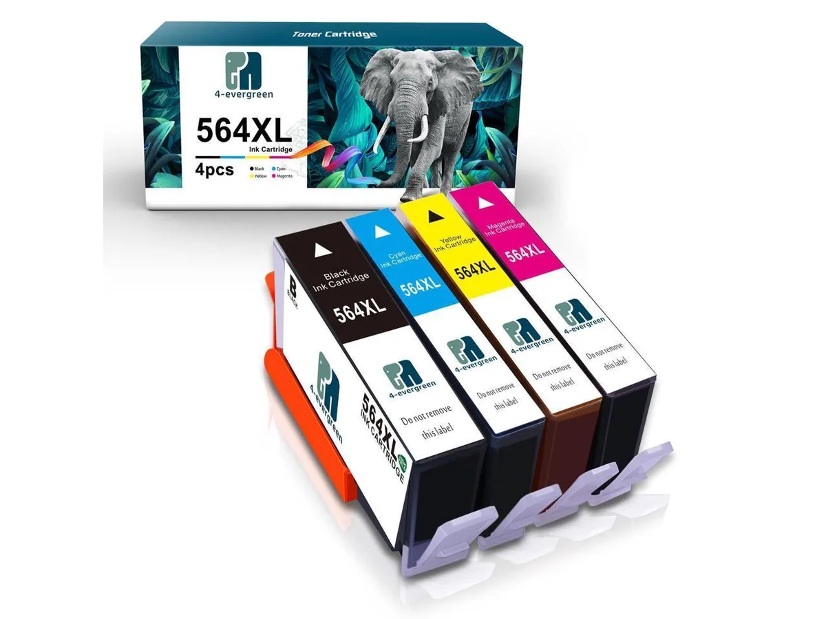 V4ink V4ink 564XL 4PK Ink Cartridge Black Cyan Magenta Yellow — product photo