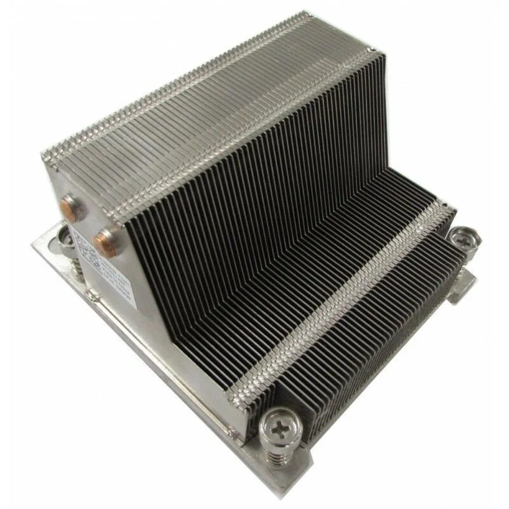 Silver metal heatsink with fins for R7610 workstation
