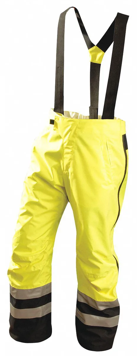 Occunomix Occunomix Hi-Visibility Breathable Rain Pants M Yellow personal protective equipment — product photo