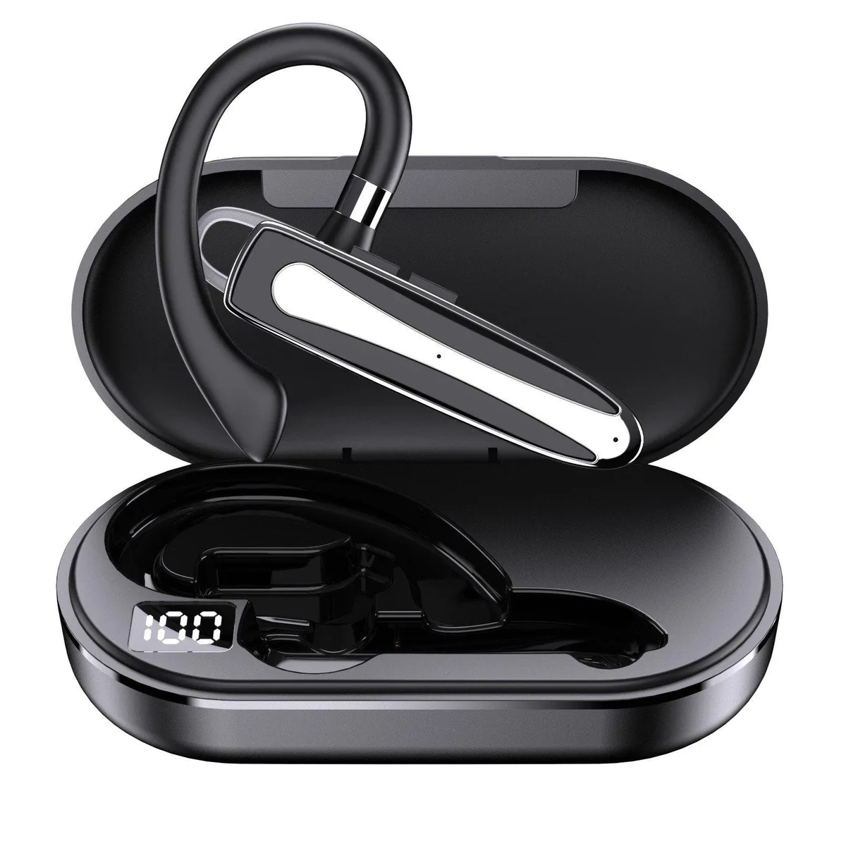 Apec CCTV Apec CCTV Bluetooth Headset 5.1 500mAh Case 72h Black — product photo