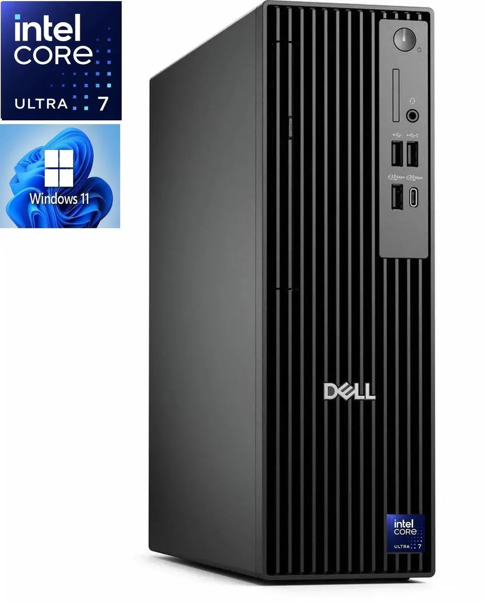 DELL DELL Pro Slim Plus QBS1250 Desktop PC Intel Core Ultra 7 265 64GB DDR5 2TB SSD — product photo