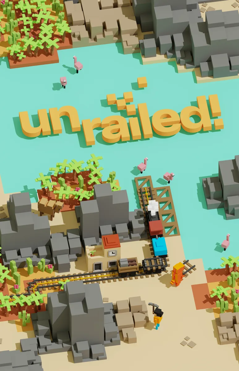Daedalic Entertainment Daedalic Entertainment 55446 Unrailed! downloadable game — product photo
