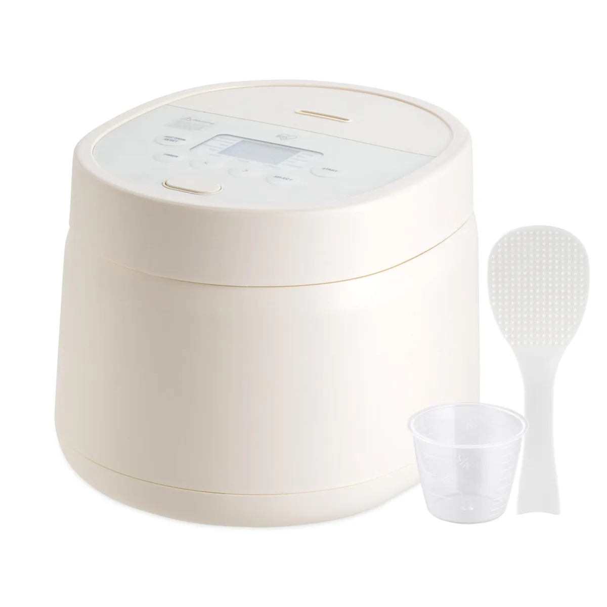  IRIS USA 500307 Micom Rice Cooker 3-Cup White 475W — product photo