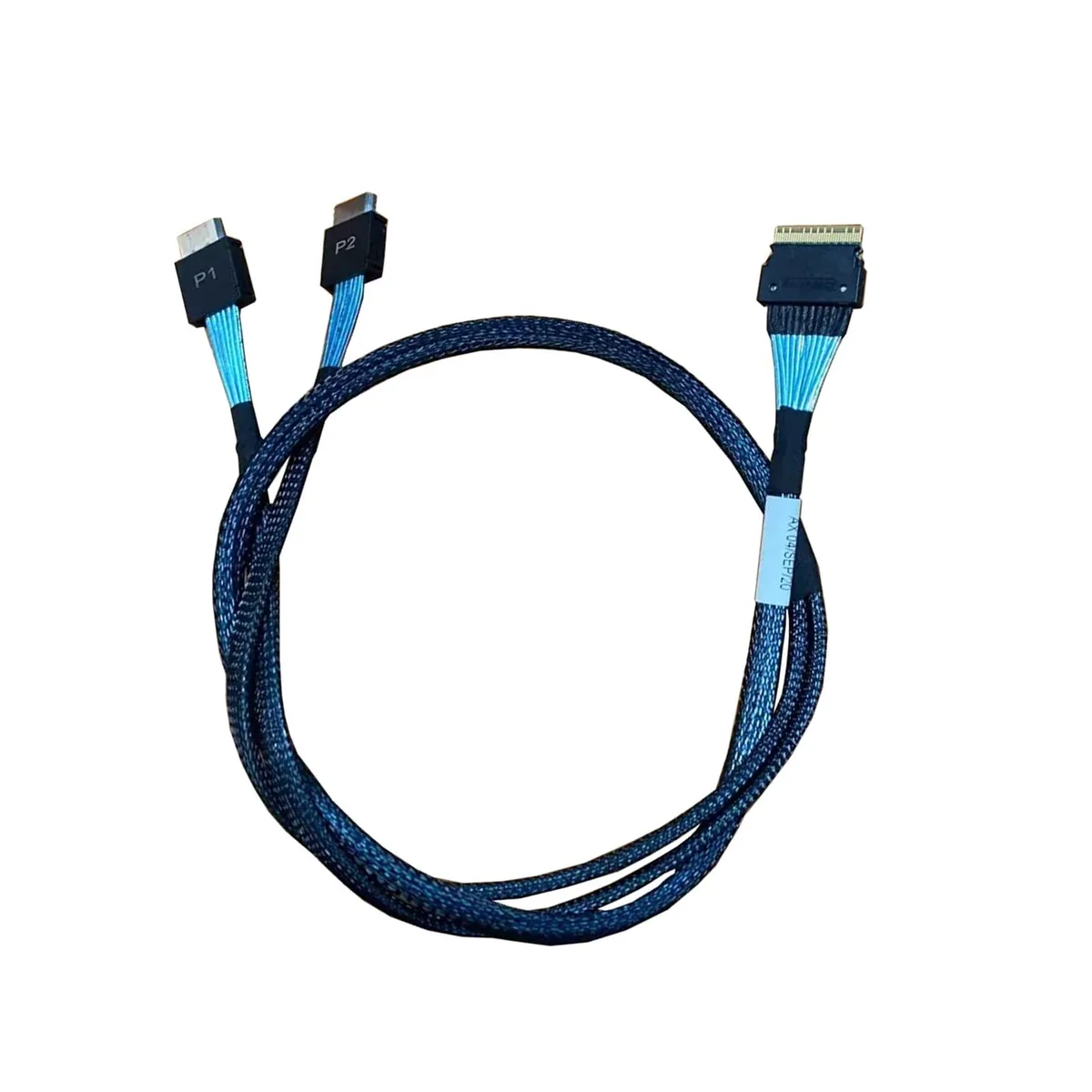 Vszerda Vszerda RSL74-6658 SFF-8654 74-pin to 2x SFF-8611 36-pin 80cm internal power cable — product photo