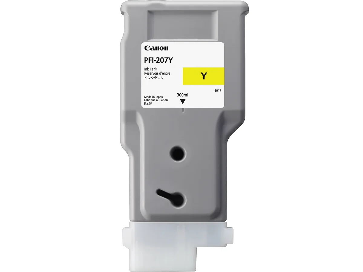Canon Canon 8792B001 PFI-207 Yellow 300ml ink cartridge — product photo