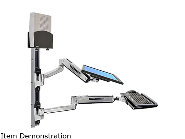 Ergotron Ergotron 45-359-026 LX Sit-Stand Wall Mount System monitor accessory — product photo