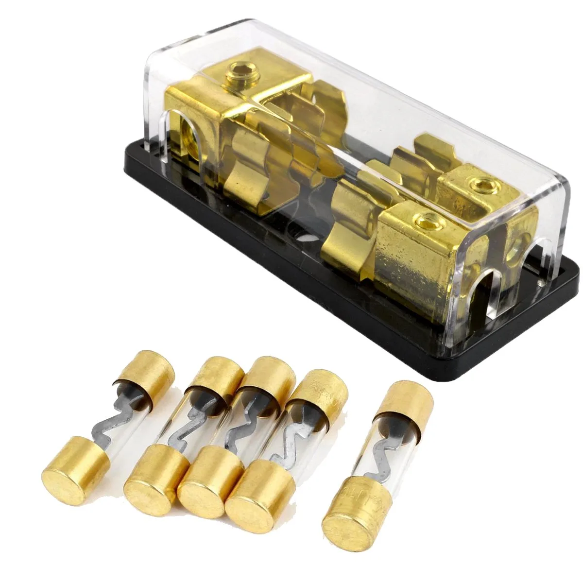The Wires Zone The Wires Zone AGUDB-2 amplifier fuse holder 120A — product photo