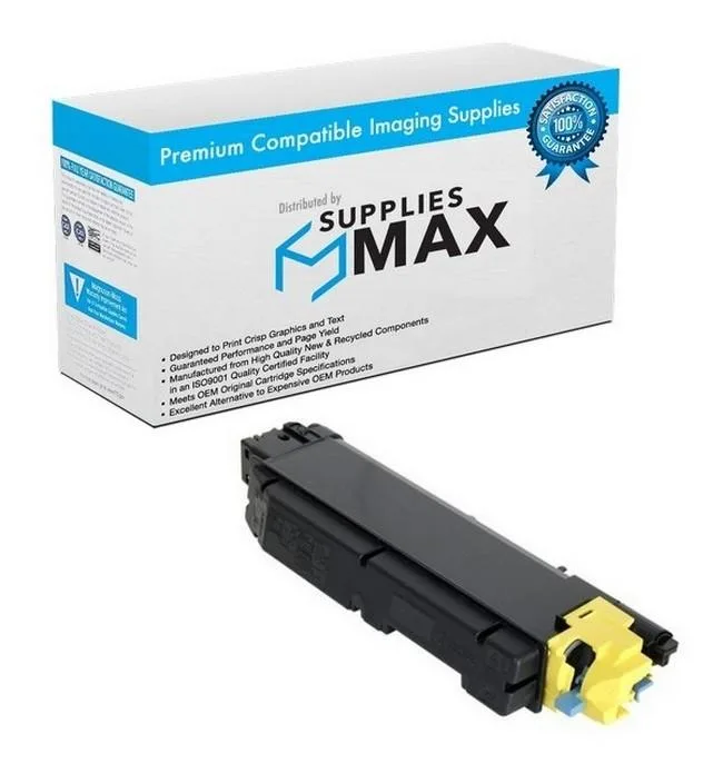 SuppliesMax SuppliesMax Yellow Toner Cartridge TK-5142Y 10000 Pages — product photo