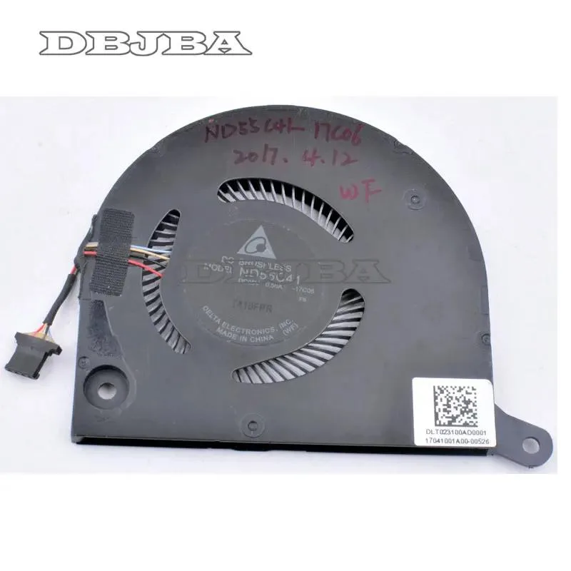 DBTLAP DBTLAP Fan for Delta ND55C41-17C08 DC5V 0.50A Laptop CPU Cooling Fan — product photo
