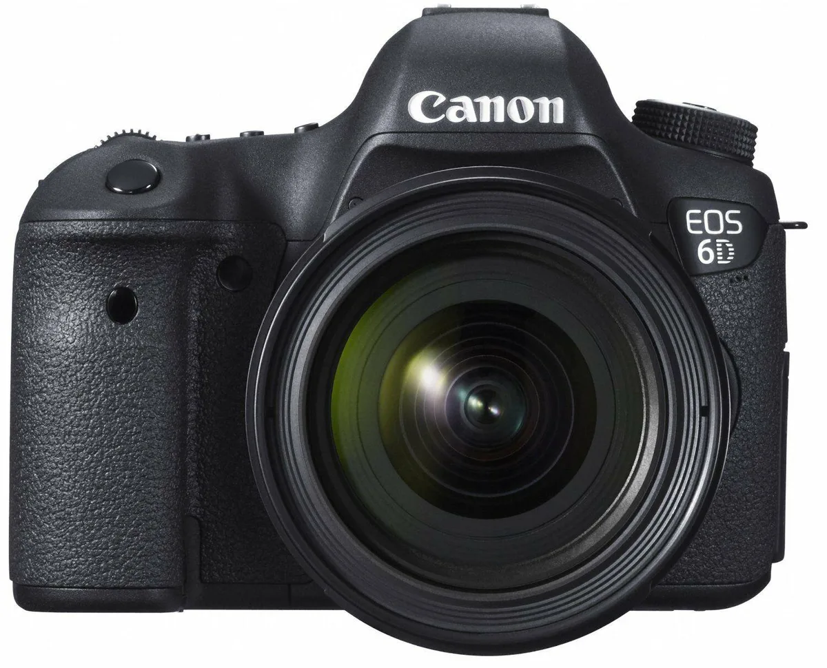Canon Canon EOS 6D 20.2MP DSLR with EF 24-70mm f/4L IS USM Lens — product photo