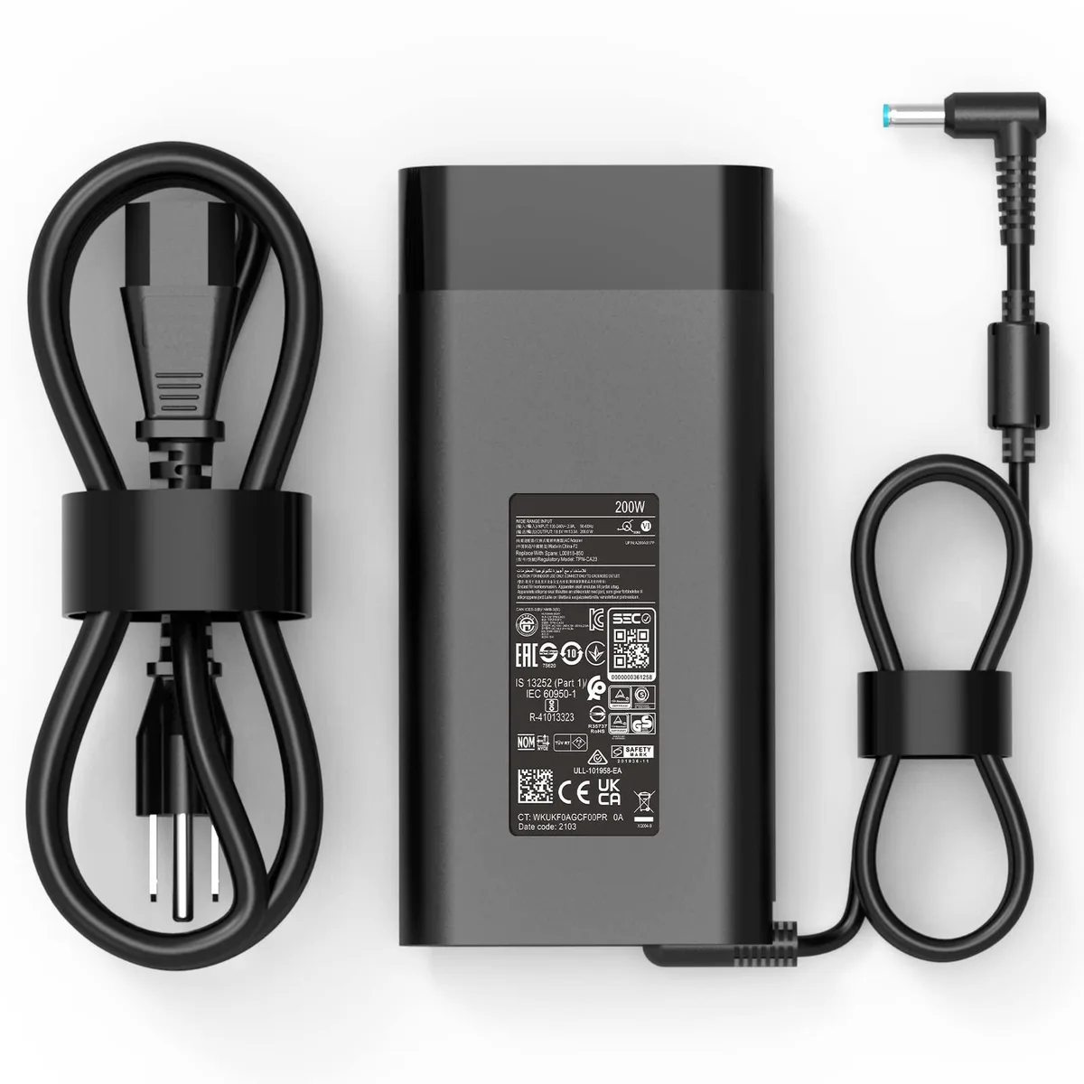  DELL ADP-200100 200W 19.5V 10.3A 4.5mm Blue Tip AC Adapter — product photo
