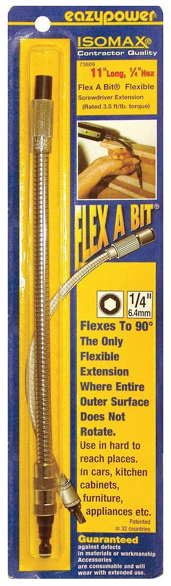Flex A Bit Flex A Bit Flexible Extension 1/4 in Hex Shank 11 in — product photo