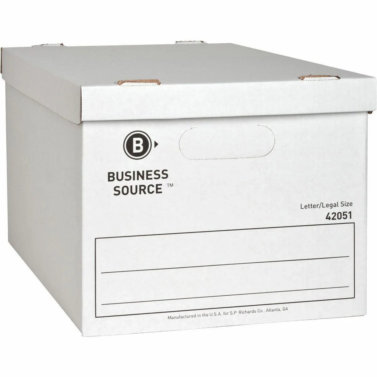 Business Source Business Source 42051 Storage Box 350 lbs Legal Letter 12 Carton — product photo