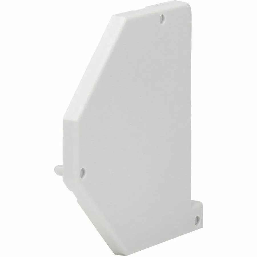 Right-side cover plate for DIN-rail enclosure module