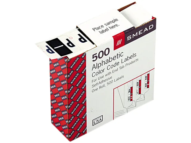 Smead Smead 67086 Label P Violet 500/Roll — product photo