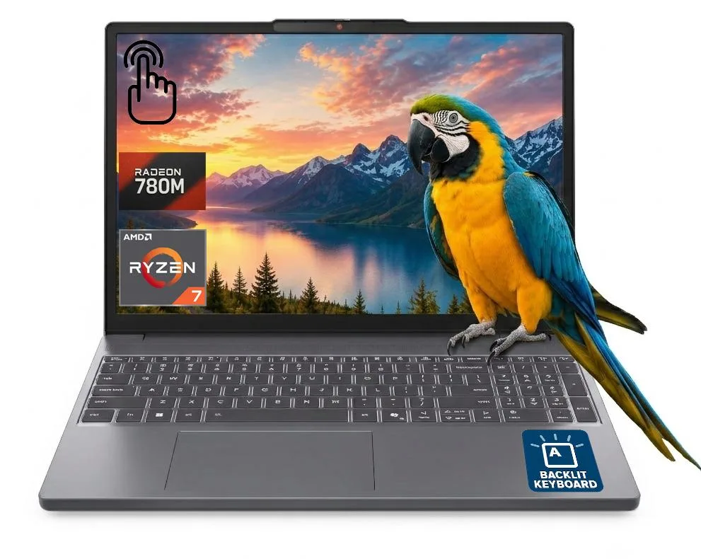 Lenovo Lenovo IdeaPad Slim 3 laptop AMD Ryzen 7 8840HS 24GB 1TB Grey — product photo
