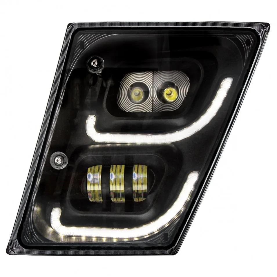 United Pacific Industries United Pacific 32596 Blackout LED Fog Light DRL Position Light Driver 2013-2017 Volvo VN VNL — product photo