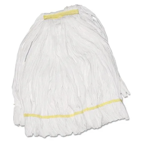 Boardwalk Boardwalk BWK8003 Looped End Mop Head Large White 12/Carton — product photo