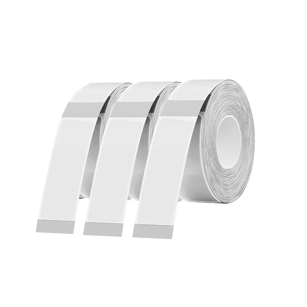  Find It D30 Label Tape Clear 12 mm × 40 mm 3 Rolls — product photo