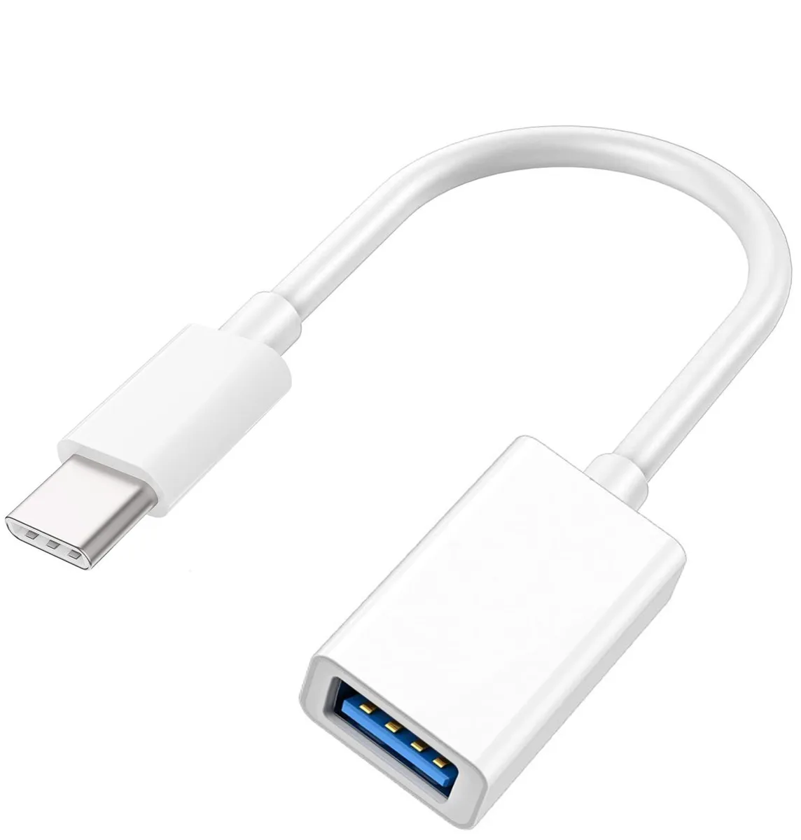 Naiyal USB-C to USB 3.0 adapter white — product photo
